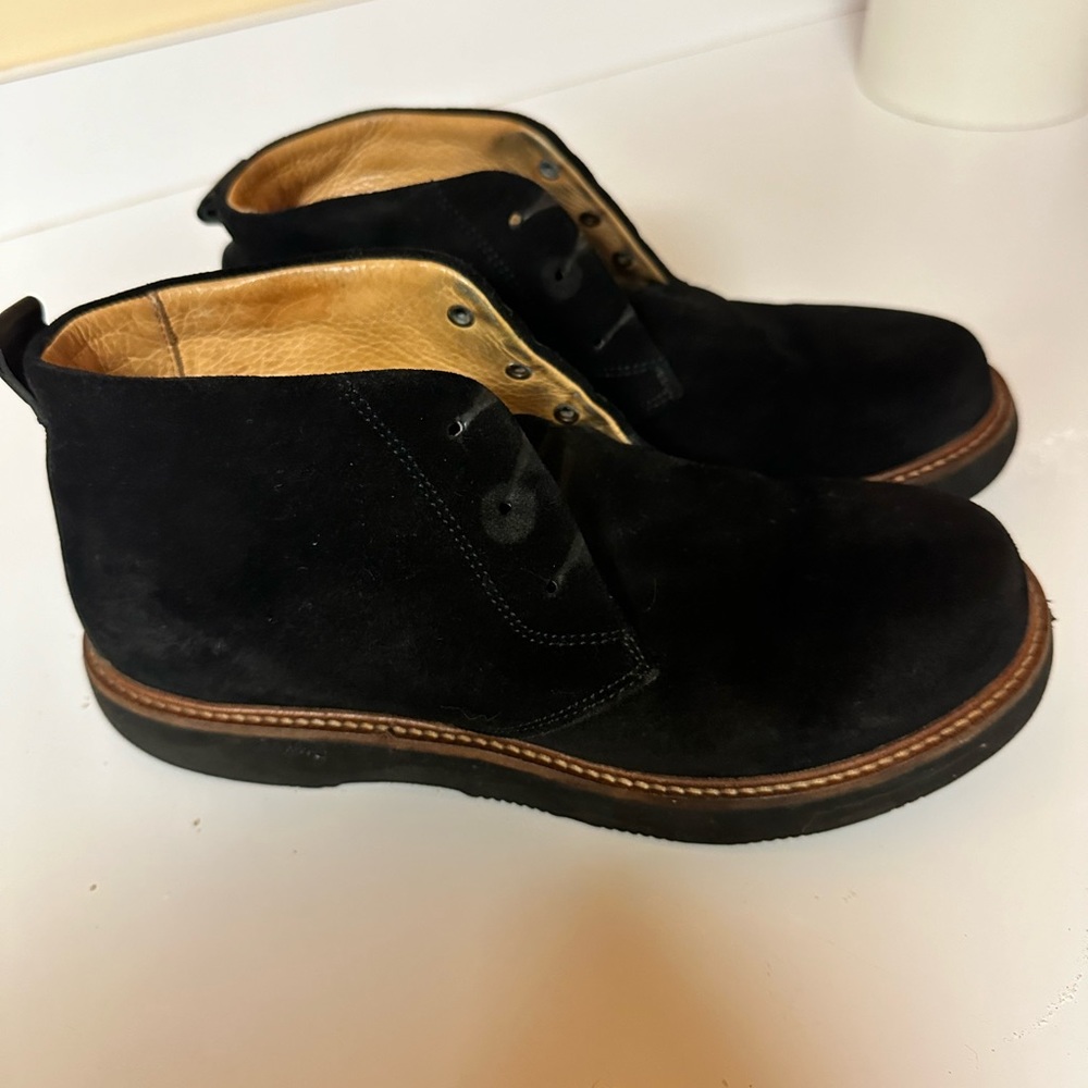 Samuel Hubbard Women’s “Boot Up For Her” Ankle Boot Black Suede